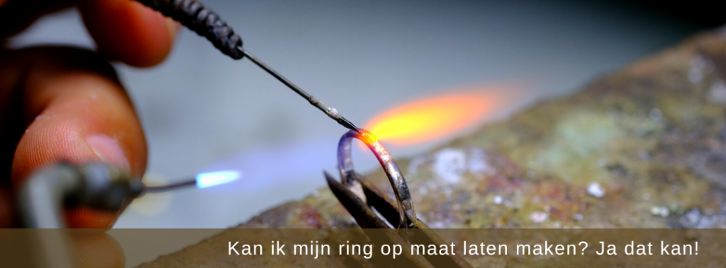 1 blog ring op maat laten maken