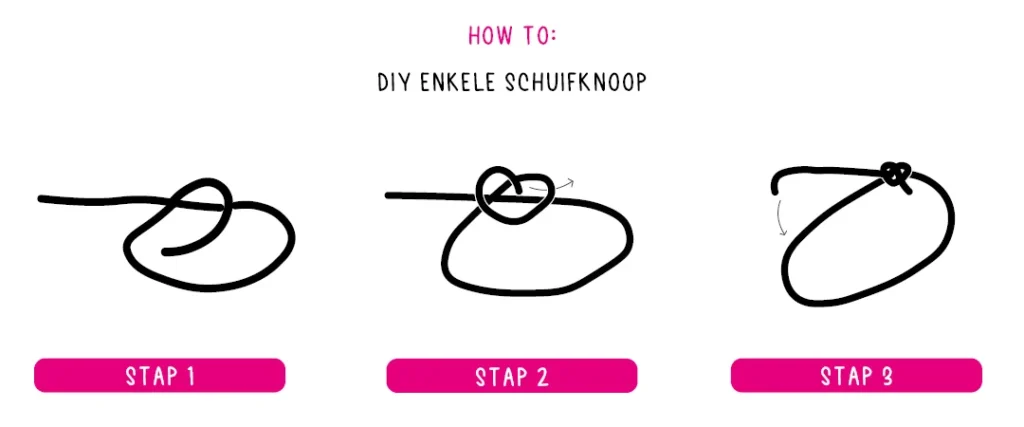 Blog Knoop maken met een satijnen koord