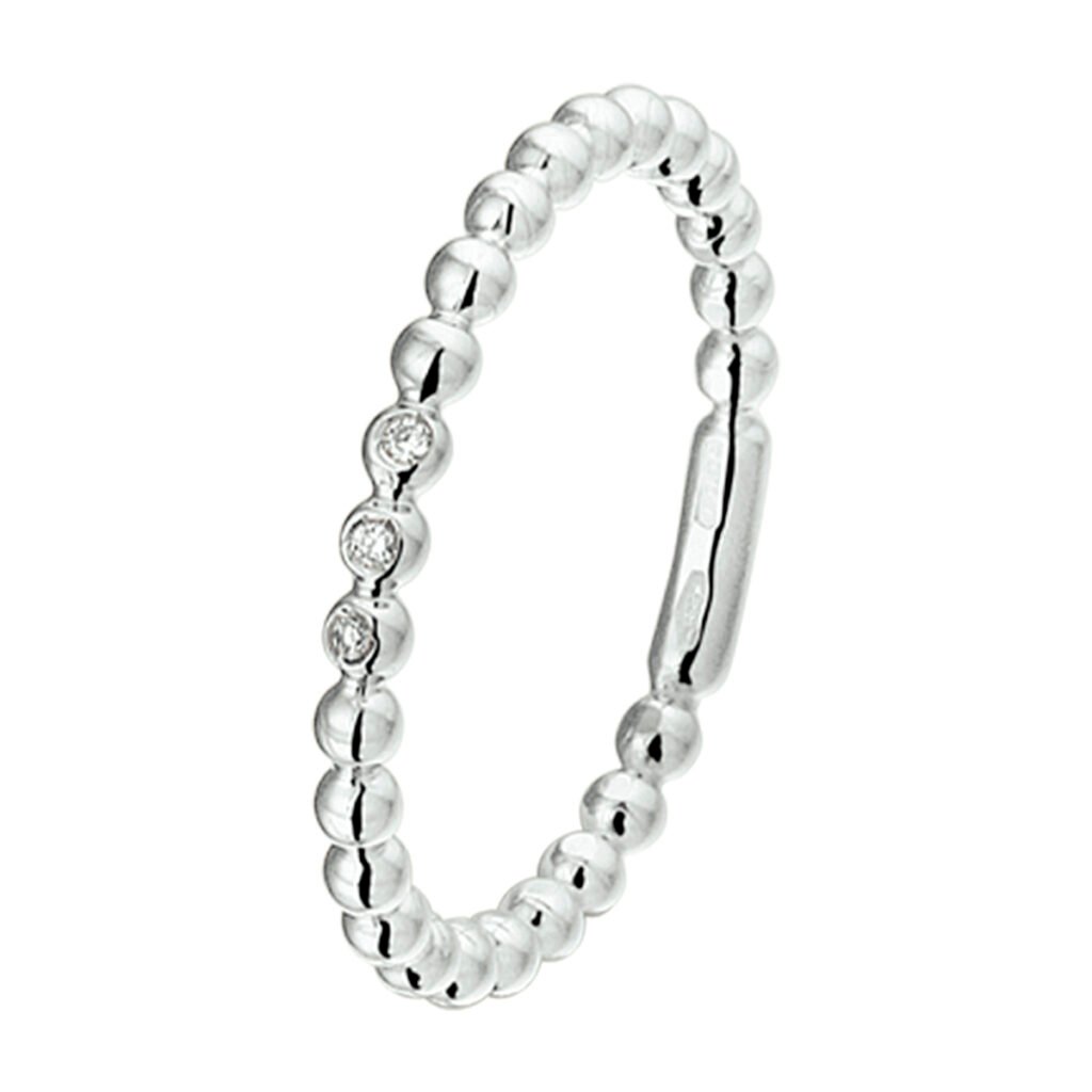 aanschuifring diamant 0.015 ct.