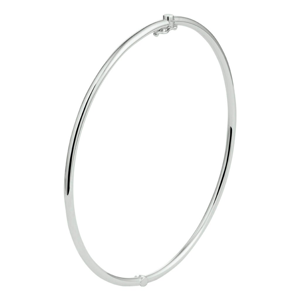 bangle scharnier massief ronde buis 2 mm