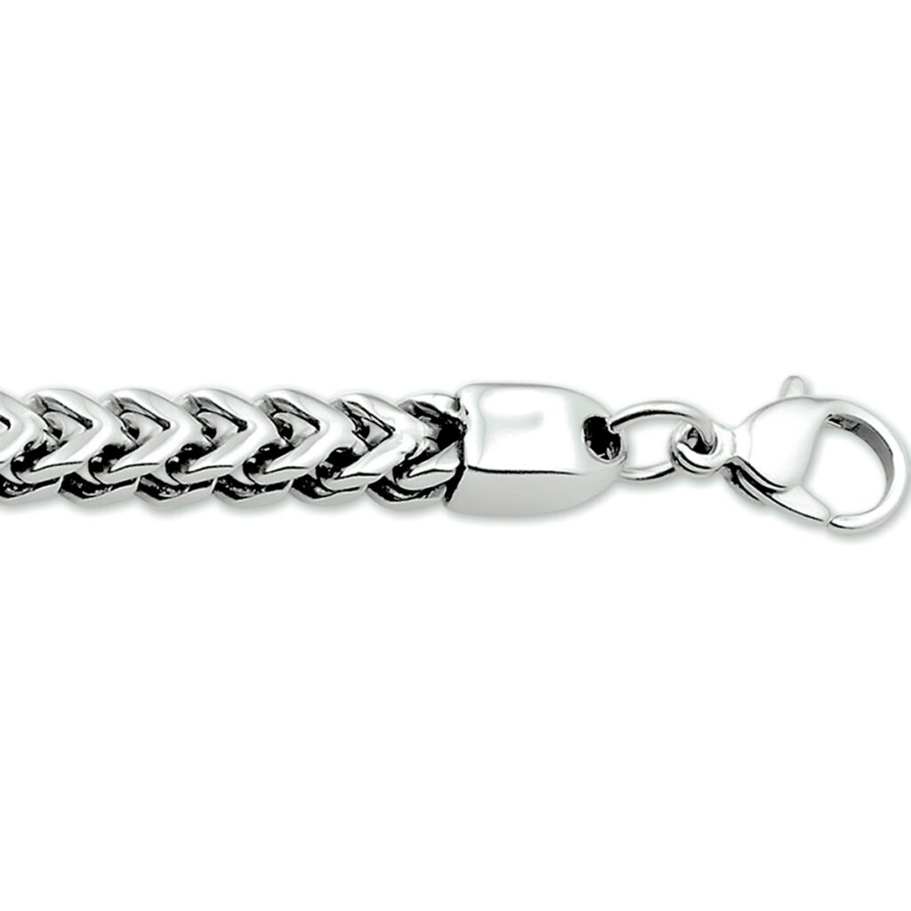 gourmette poli/mat 6,0 mm