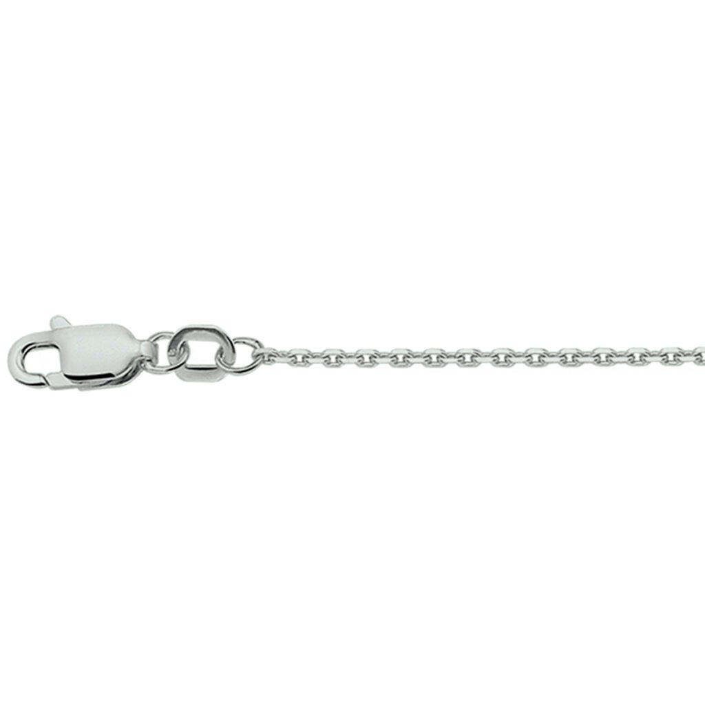 collier anker gediamanteerd 1,3 mm