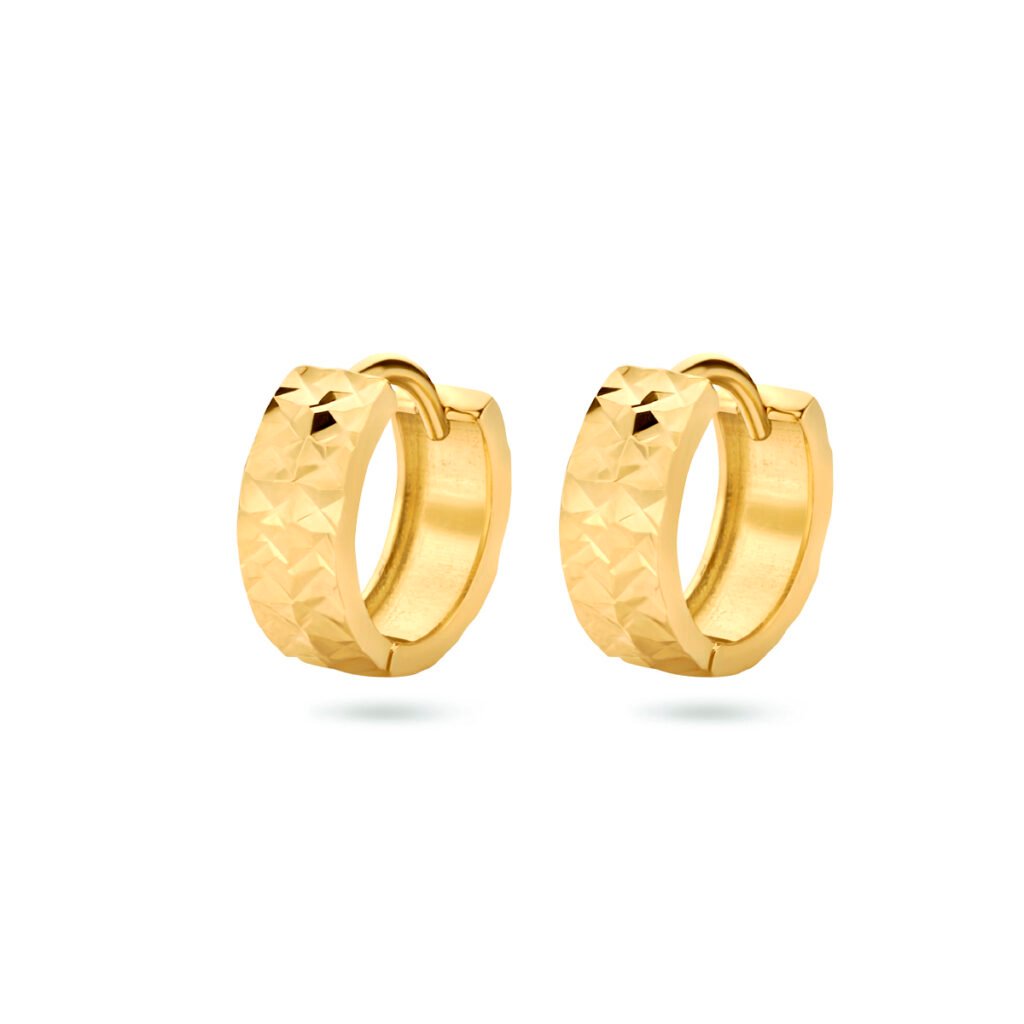 Klapoorringen 4,0 mm gediamanteerd