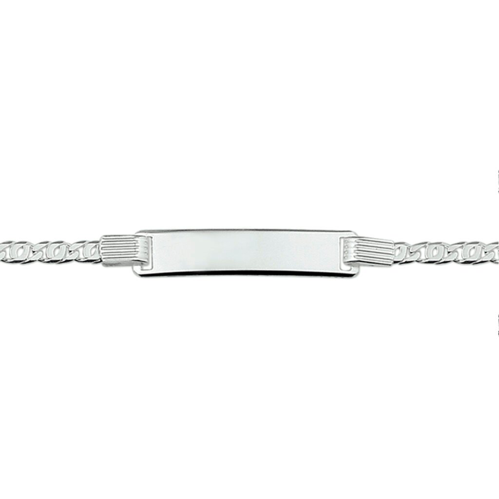 graveerarmband valkenoog plaat 6,0 mm