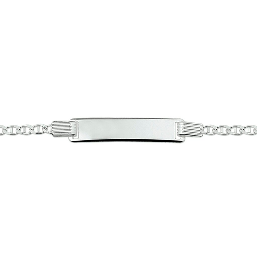 graveerarmband anker plaat 6,0 mm