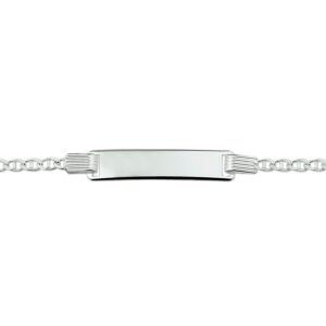 graveerarmband anker plaat 6,0 mm