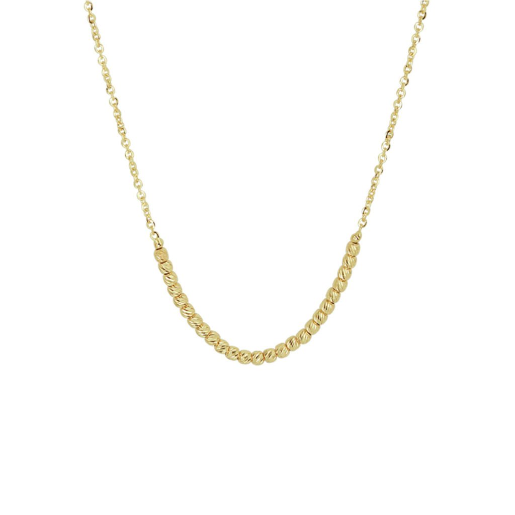 collier bolletjes 1,2 mm 41 - 43 - 45 cm
