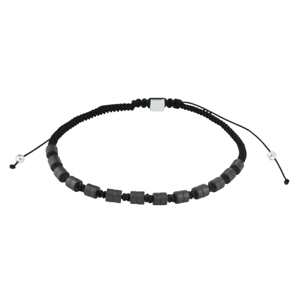 kralenarmband hematiet 4,0 mm 19 - 26 cm