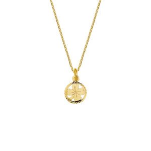 collier klaver 41 + 4 cm