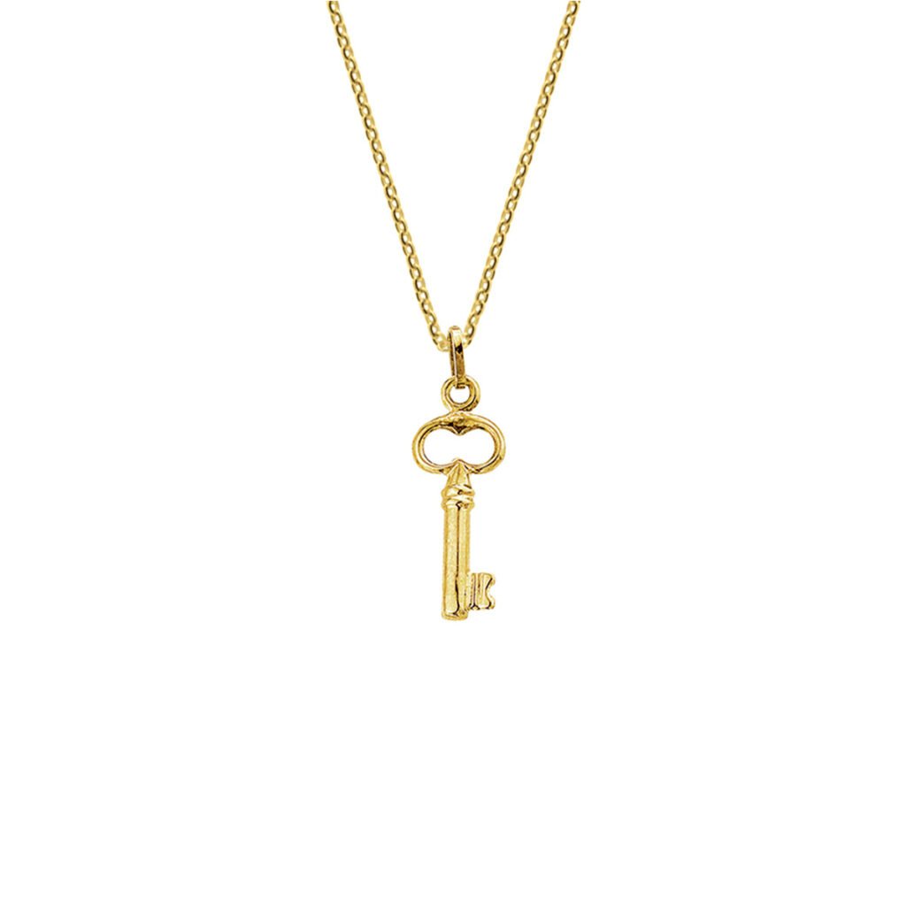 collier sleutel 41 + 4 cm