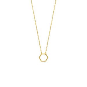 collier zeshoek 40 - 42 - 44 cm