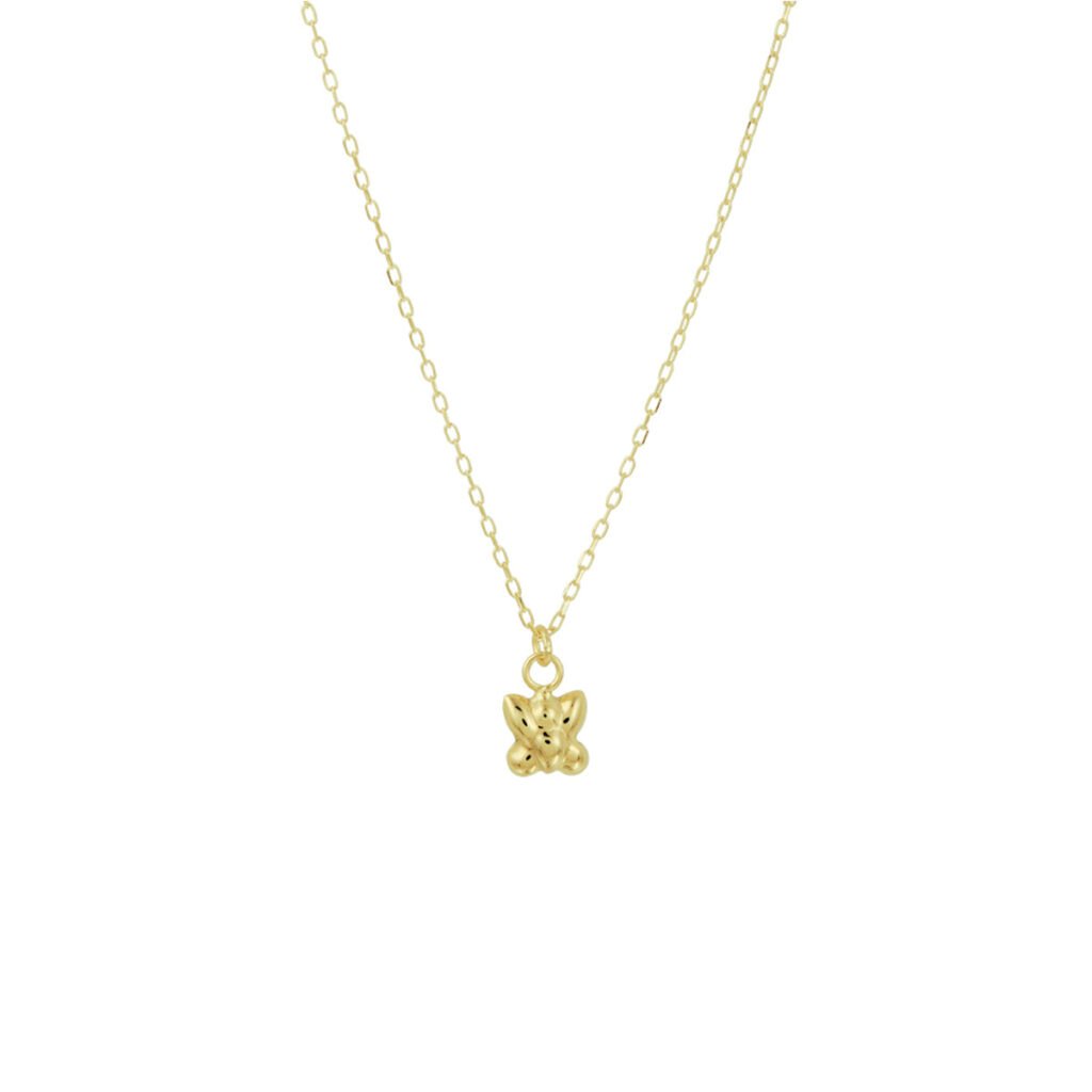 collier vlinder 36 - 38 cm