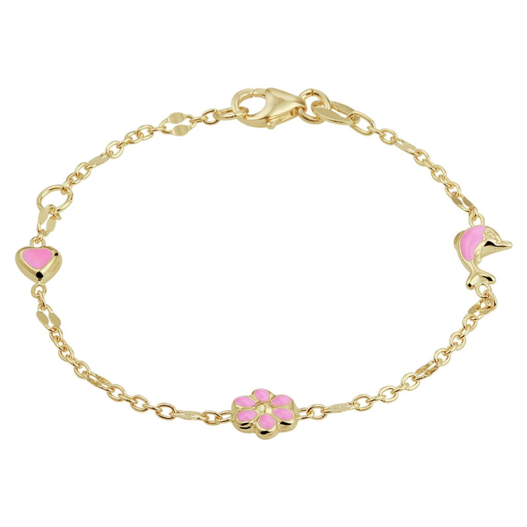 armband diverse bedels 11 - 13 cm