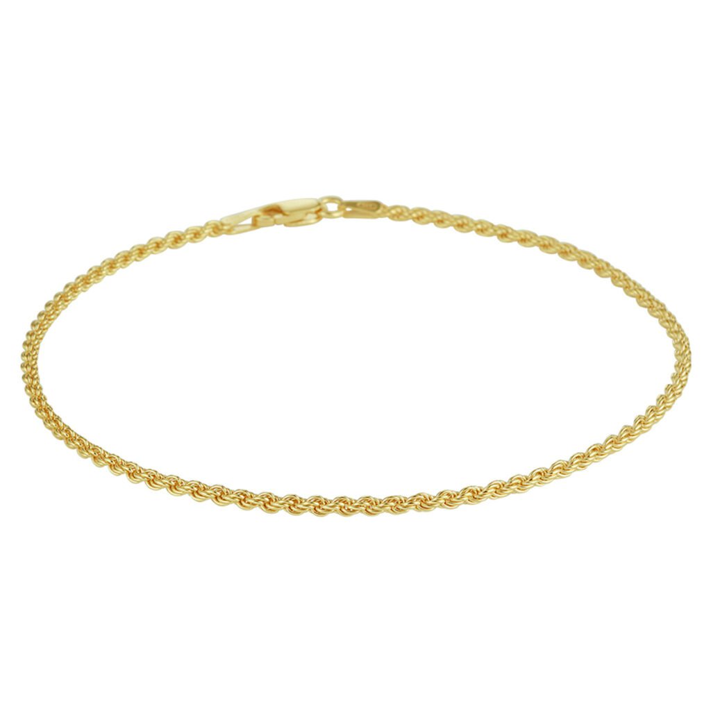 enkelbandje koord 2 mm 24 cm