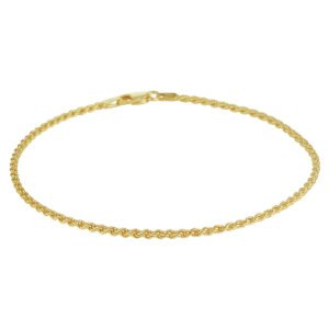 enkelbandje koord 2 mm 24 cm