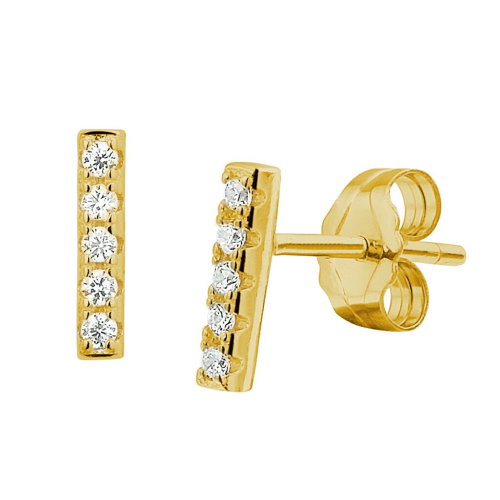 oorknoppen balkje zirkonia