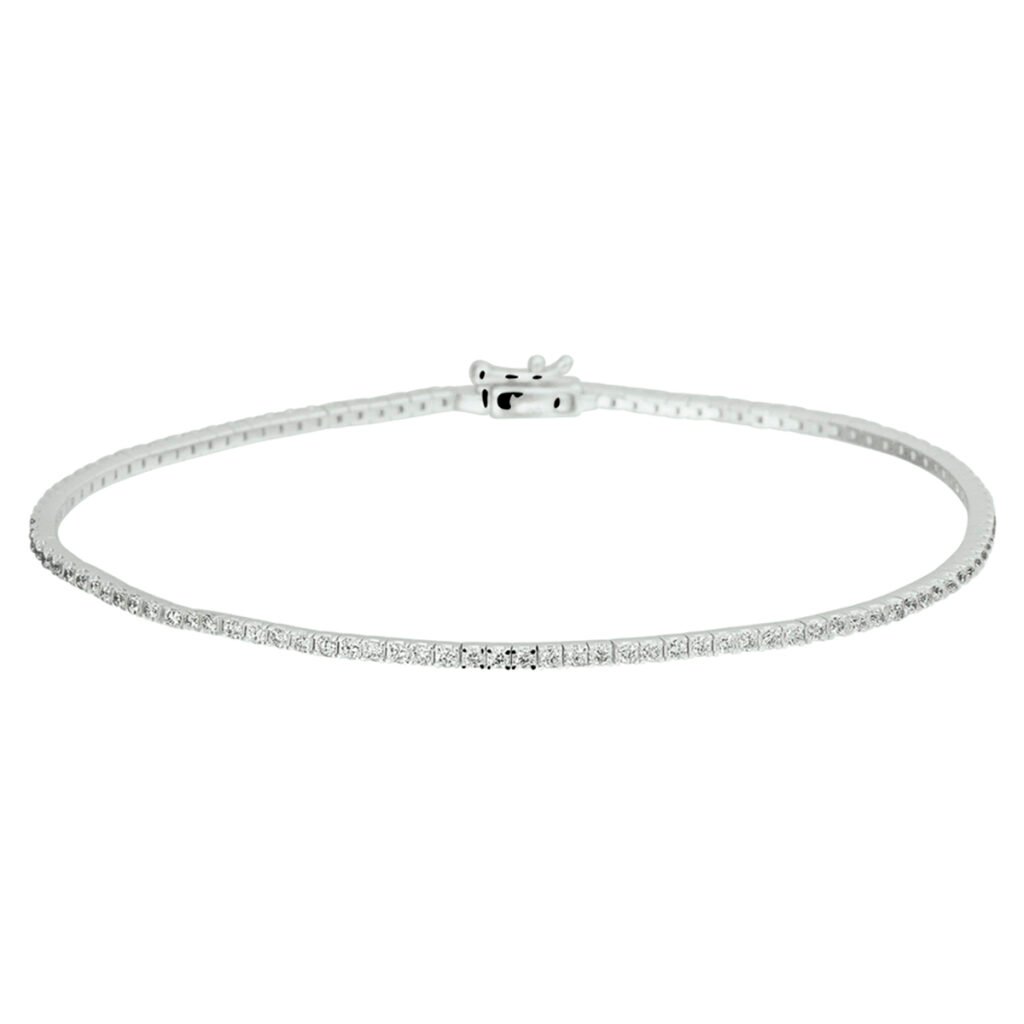 tennisarmband diamant 1,5 mm 18 cm 1.00ct g si