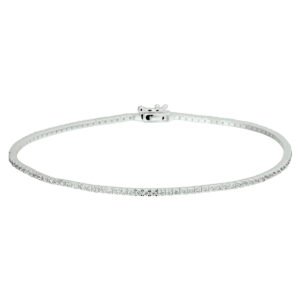 tennisarmband diamant 1,5 mm 18 cm 1.00ct g si