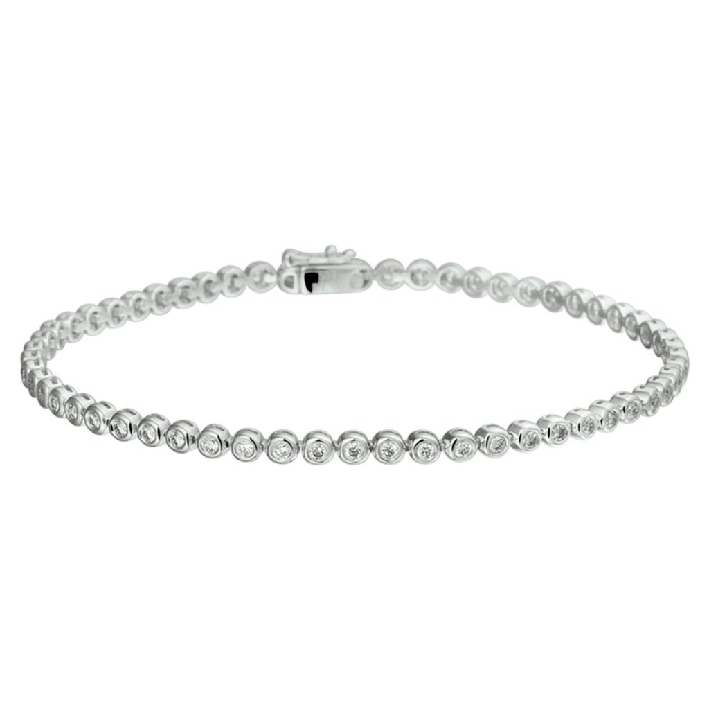 tennisarmband diamant 2,9 mm 18 cm 1.00ct g si