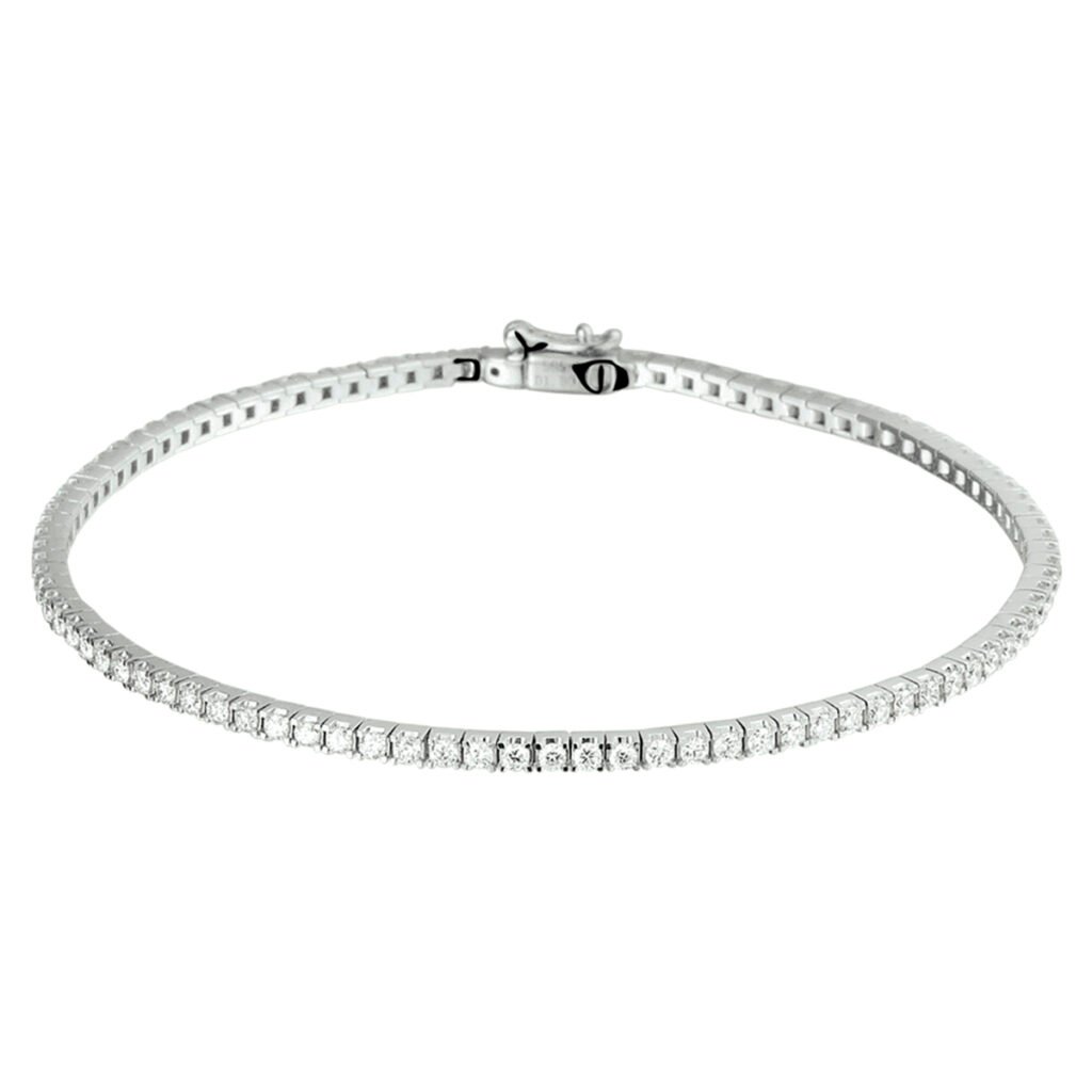 tennisarmband diamant 1,9 mm 18 cm 1.50ct g si