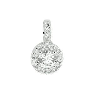 hanger diamant 0.24ct h si