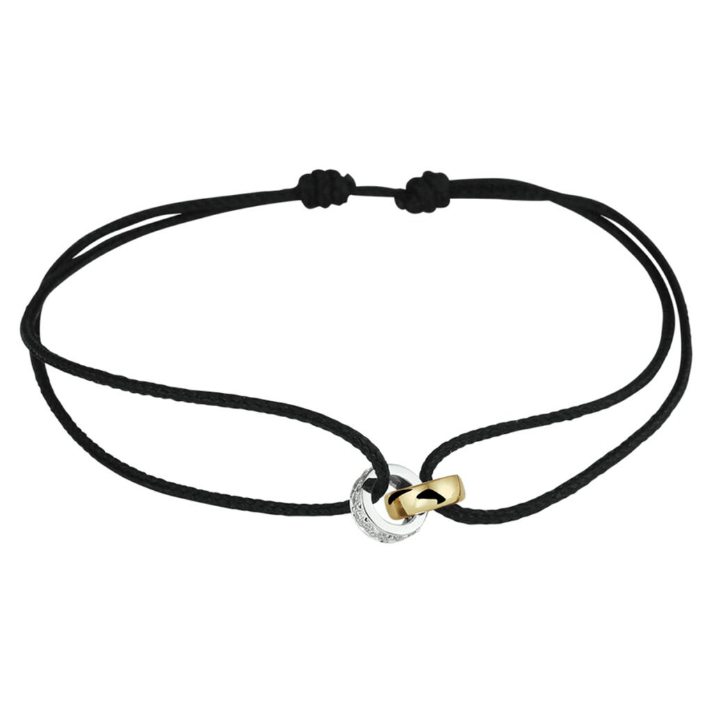 armband katoen diamant 0.06ct h si 13 - 26 cm