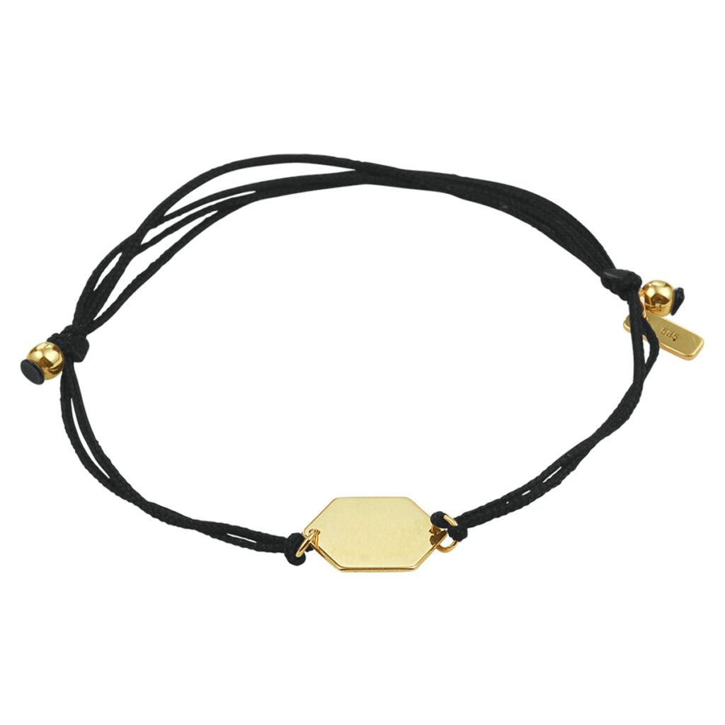 armband katoen zeshoek 13 - 19 cm