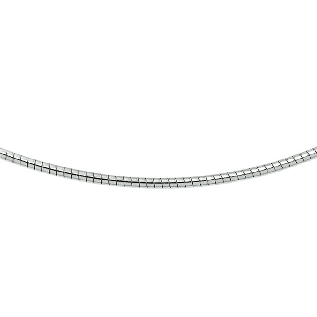 collier omega zilveren kern 1,5 mm