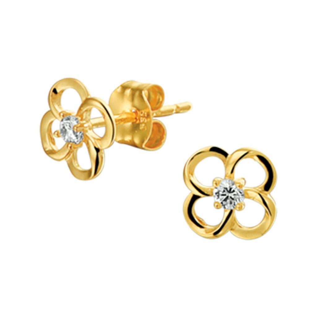 oorknoppen bloem zirkonia