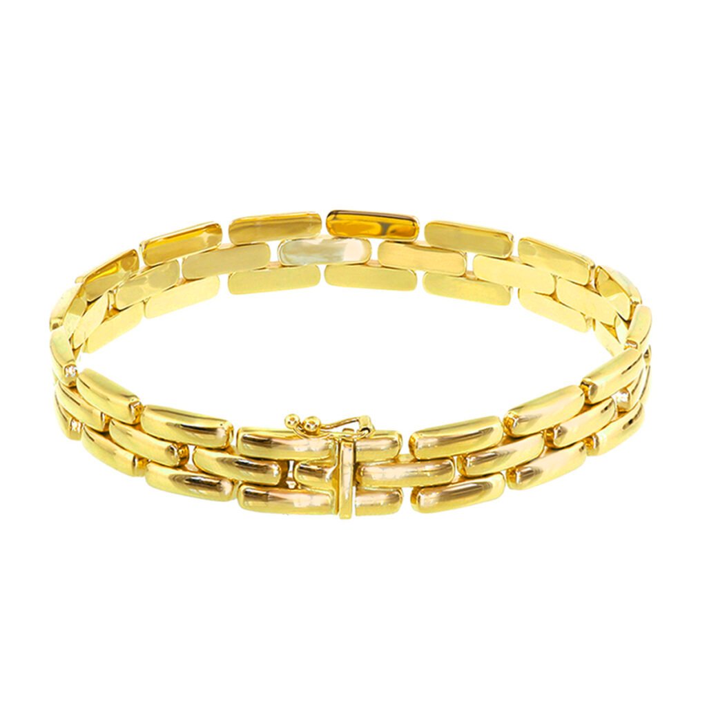 armband panter 9.5 mm 19 cm