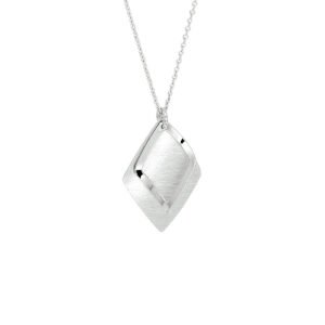 collier ruit poli/mat 40 + 4 cm