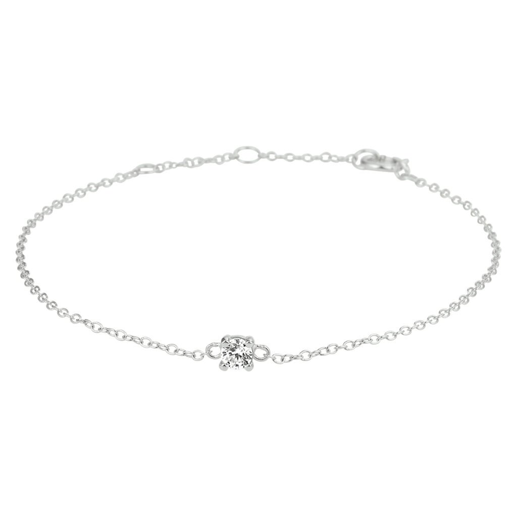 armband zirkonia 15,5 - 17 - 18,5 cm