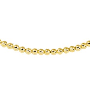 collier bolletjes 4,0 mm 45 cm