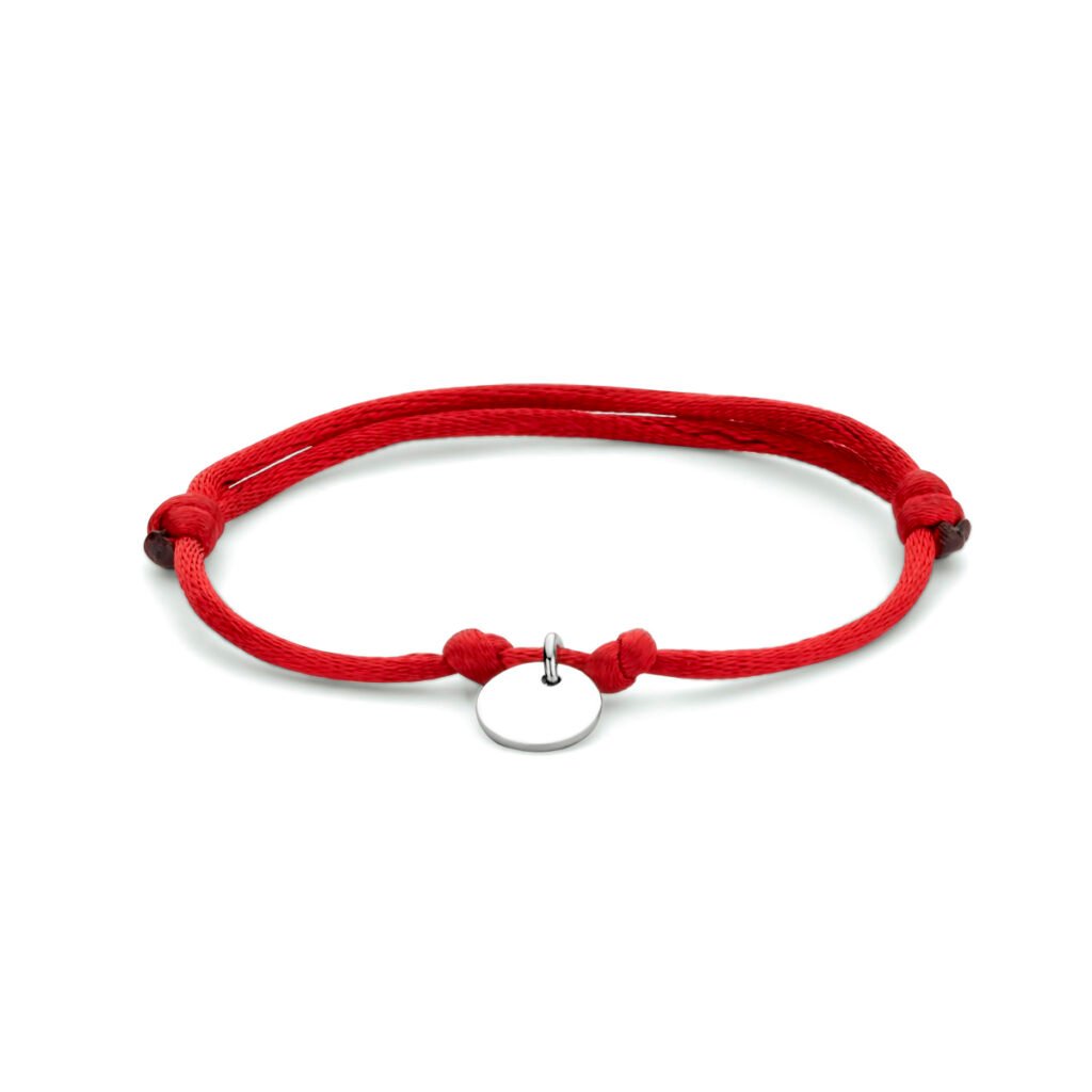 armband satijn rondje