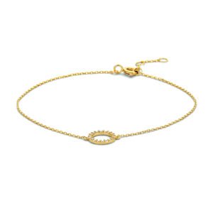 armband zirkonia 16,5 - 17,5 - 18,5 cm