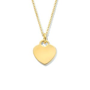 graveercollier hart 40 + 4 cm