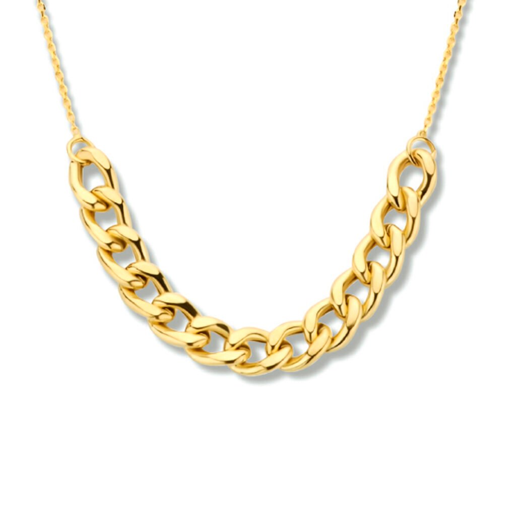 combi-collier anker en gourmette 4,5 mm 40 - 42 - 44 cm
