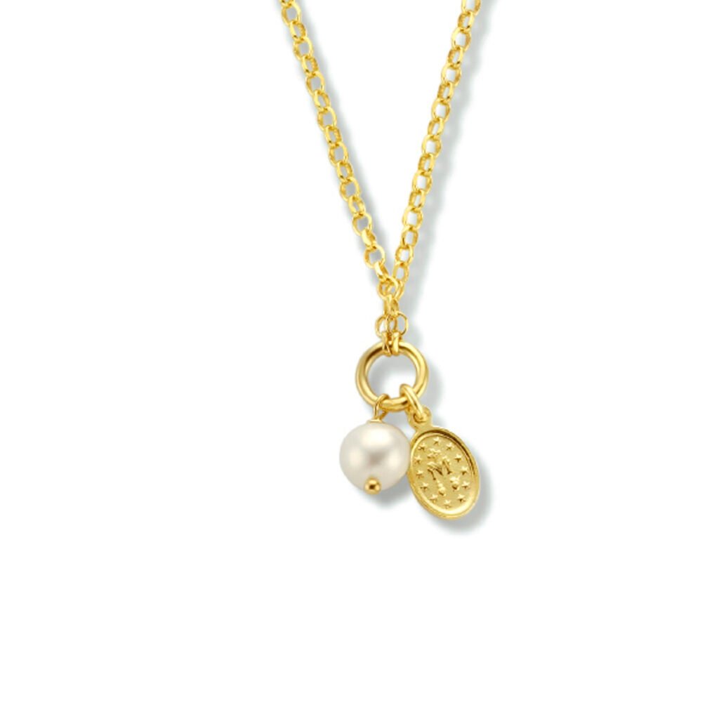 collier parel en scapulier 40 + 4 cm 1 micron