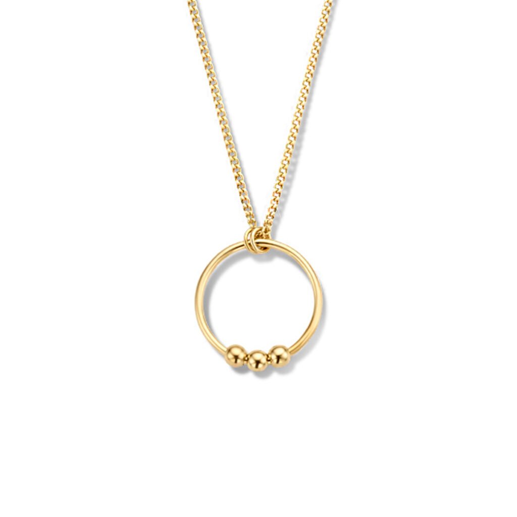 collier rondje 42 + 3 cm