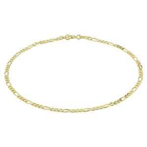 enkelbandje figaro 2,7 mm 24 - 26 cm