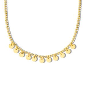 collier rondjes 40 + 4 cm