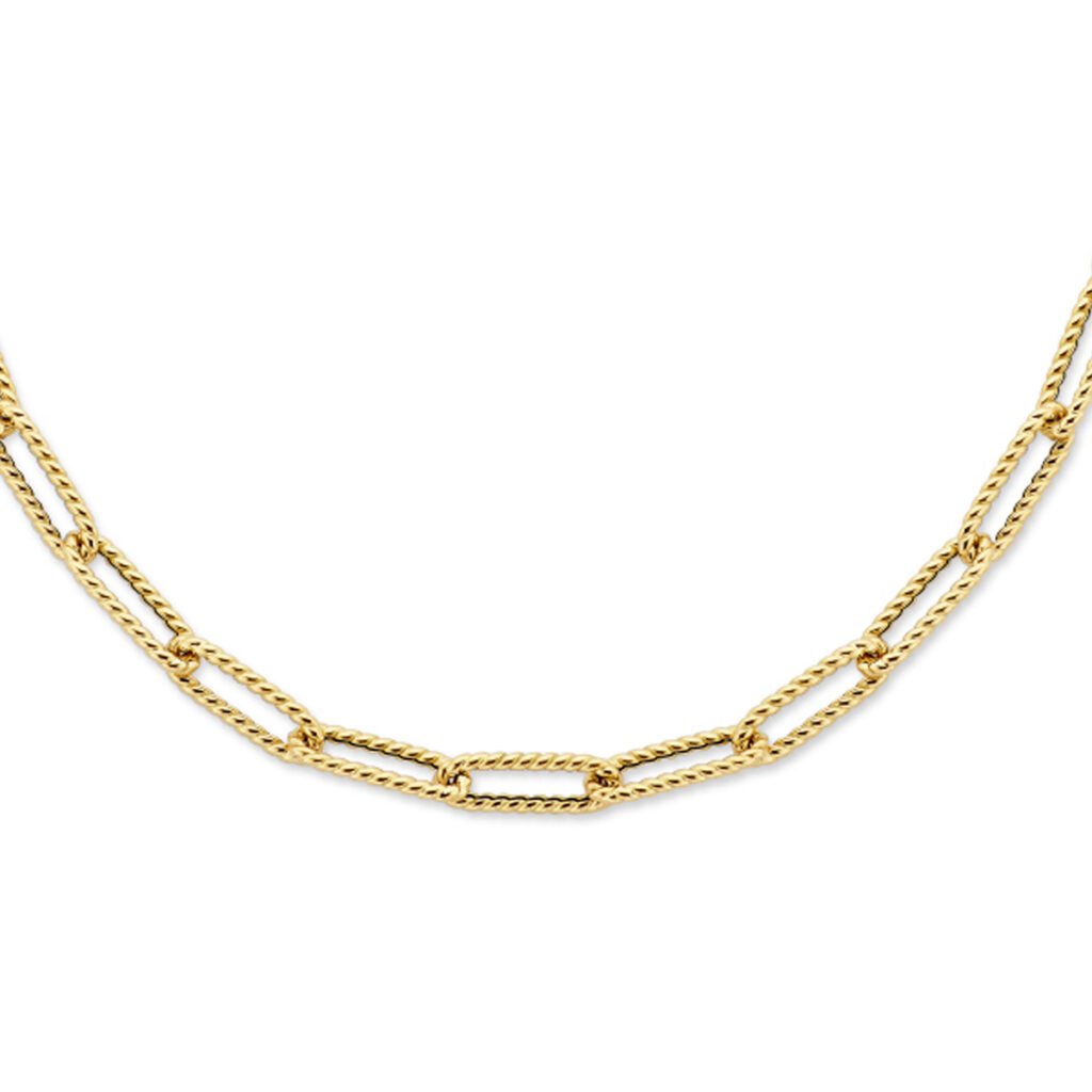 collier paperclip 5,3 mm 45 cm