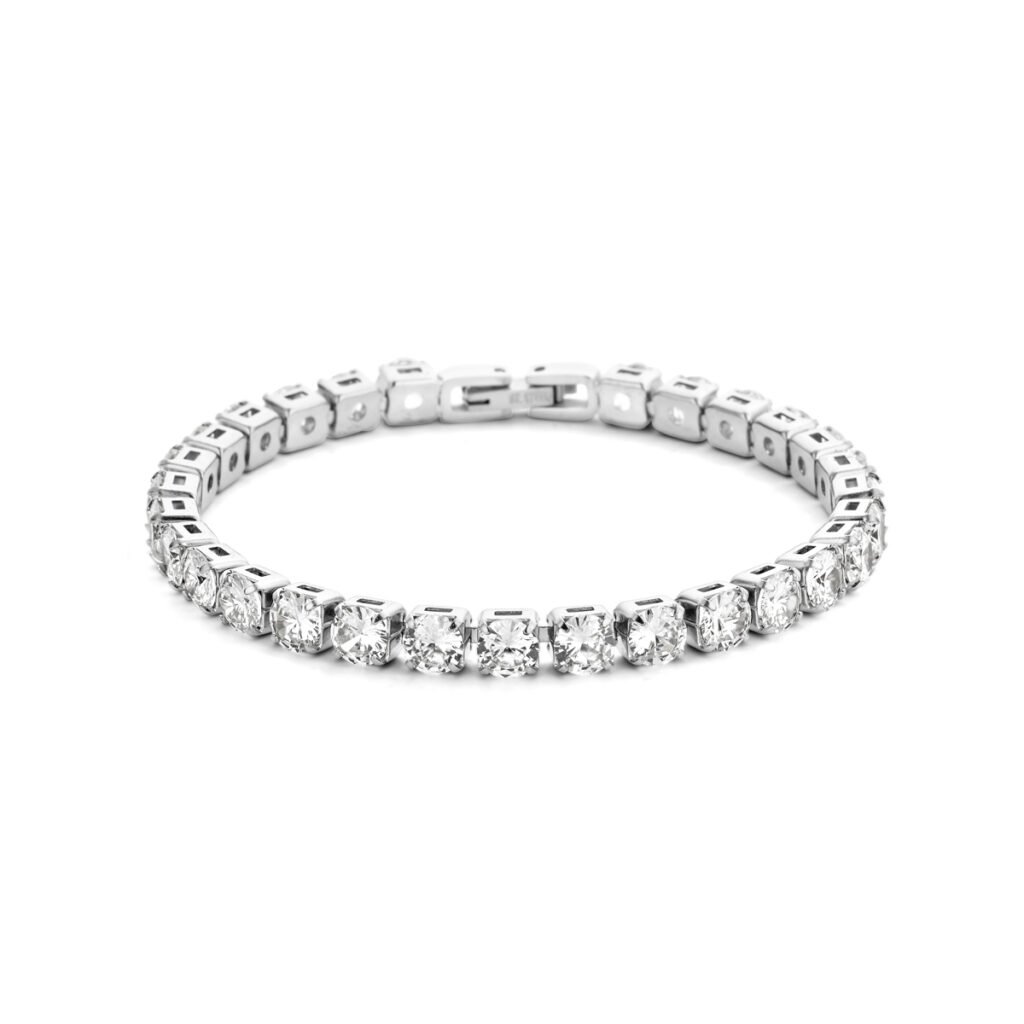 tennisarmband zirkonia 5,0 mm 18 cm