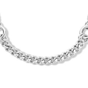 collier gourmette 9,2 mm 42 + 5 cm