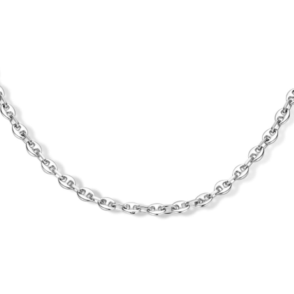 collier koffieboon 5,0 mm 42 + 3 cm