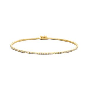 tennisarmband diamant 1,5 mm 18 cm 1,00ct g si