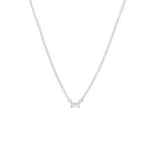 collier zirkonia 40 - 42,5 - 45 cm