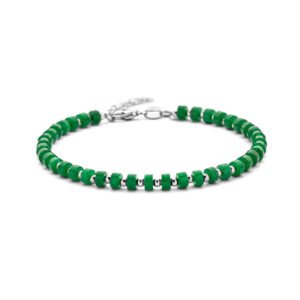 kralenarmband jade 4,0 mm 20 + 3 cm