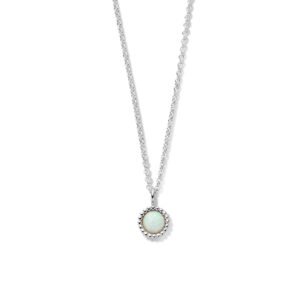collier synth. opaal 41 + 4 cm