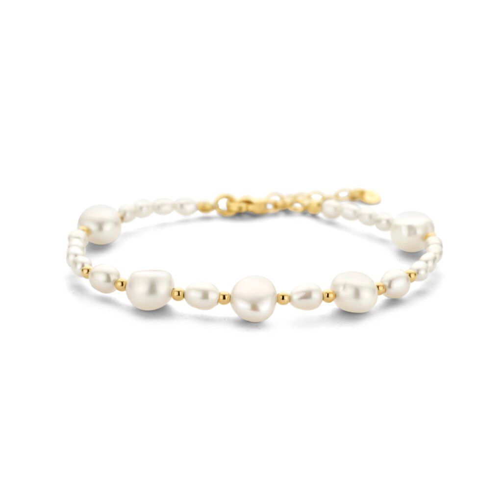 armband parels 7,5 mm 16 + 3 cm